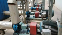 清水(shui)離心泵使用現(xian)場