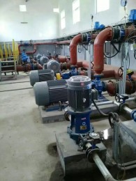 清水(shui)離心泵使用現(xiàn)場