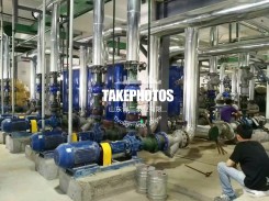 清水(shui)離心泵使用現(xian)場